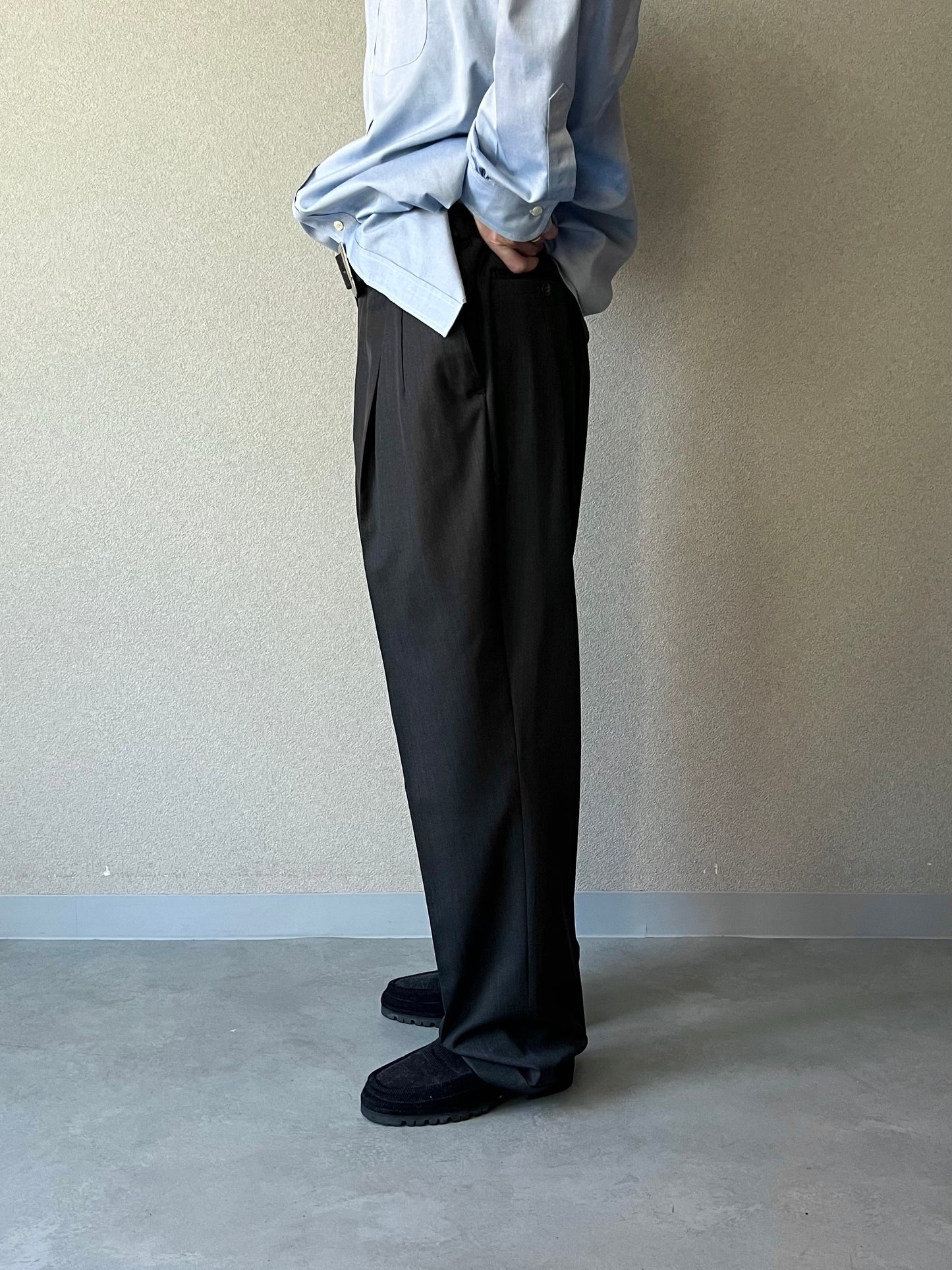 90's NORDSTROM × JB Britches wool slacks “Made in ITALY