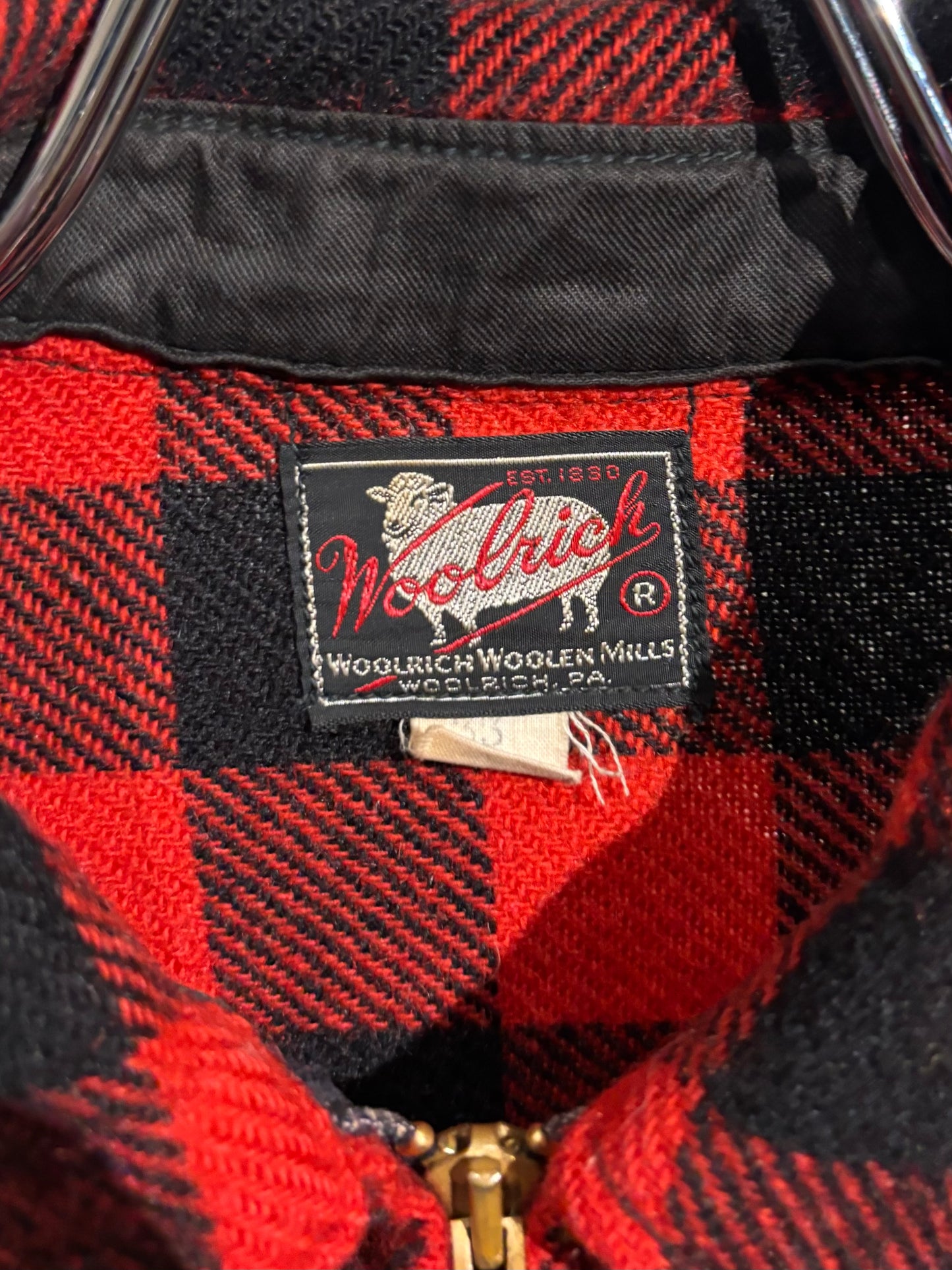 60's WOOLRICH wool shirt