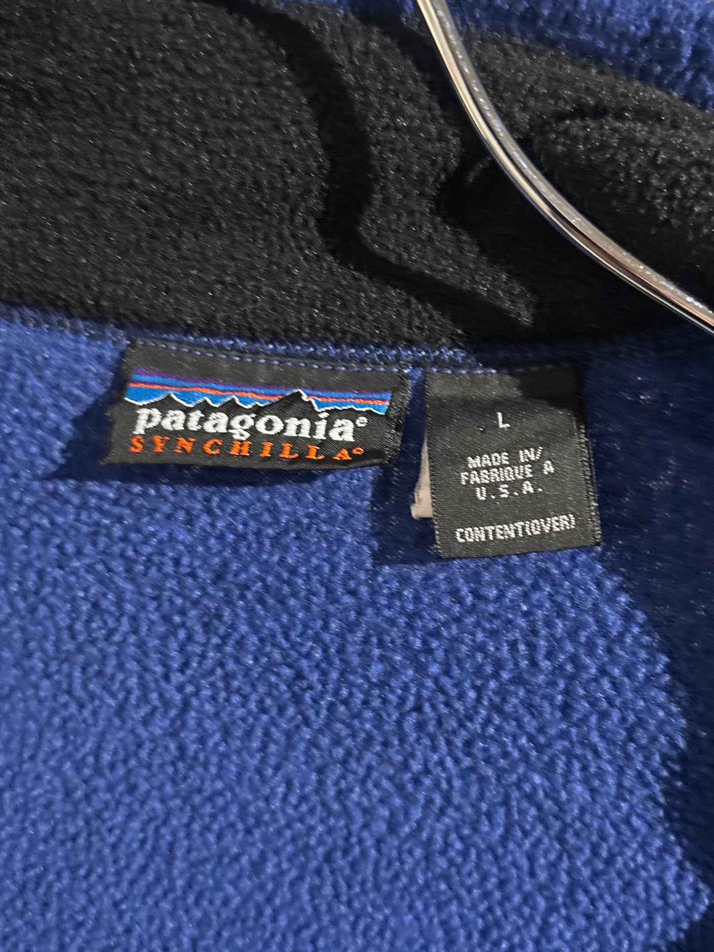 90's patagonia fleece vest “Made in USA”