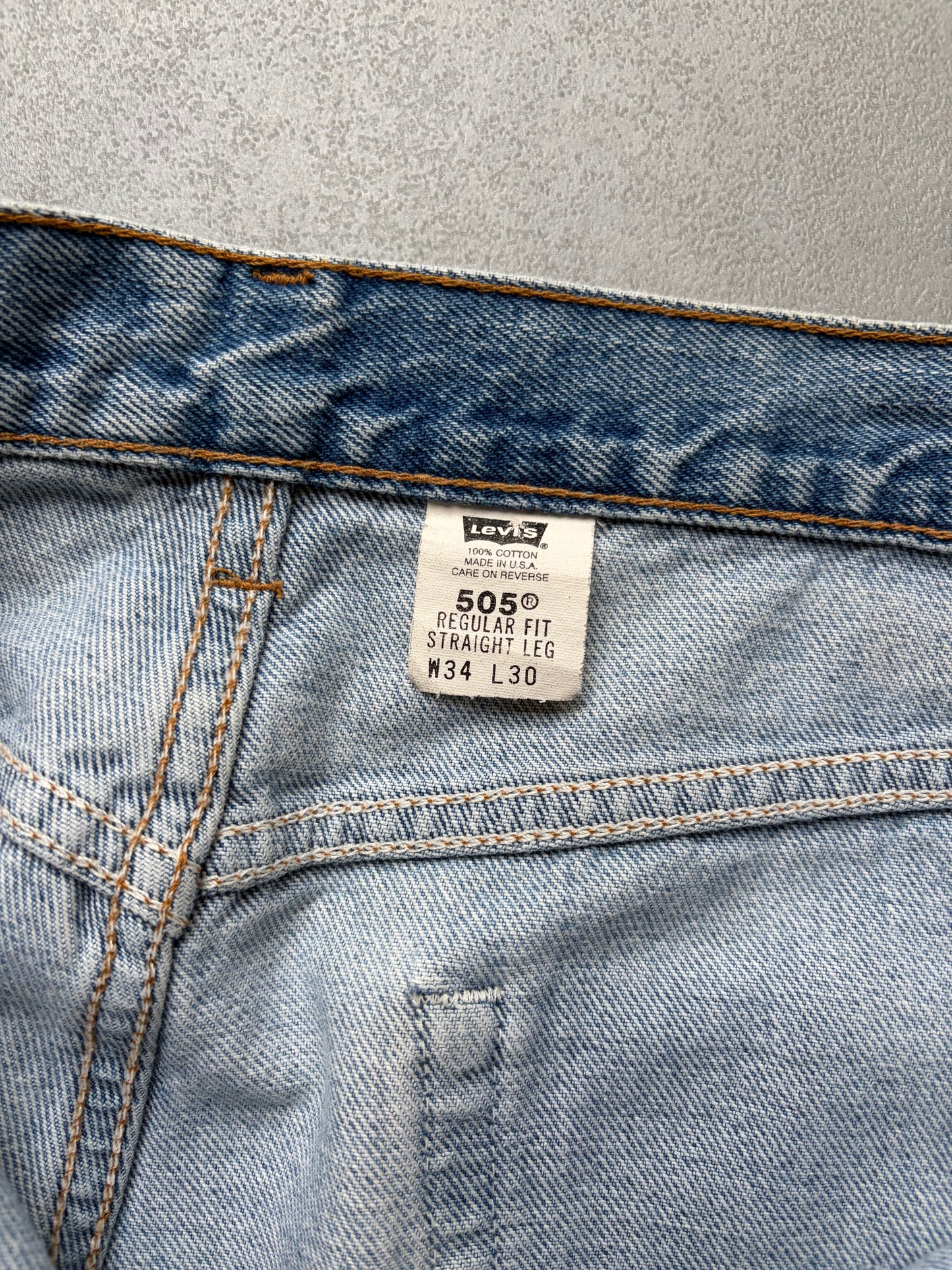 90's Levi's 505 denim pants “Made in USA”