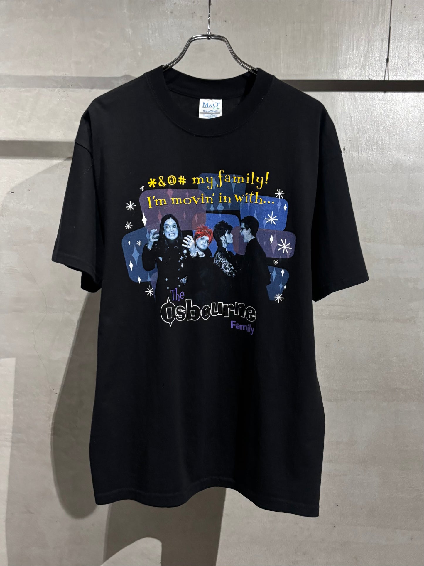 90's〜 The Osbourne Family movie t-shirt