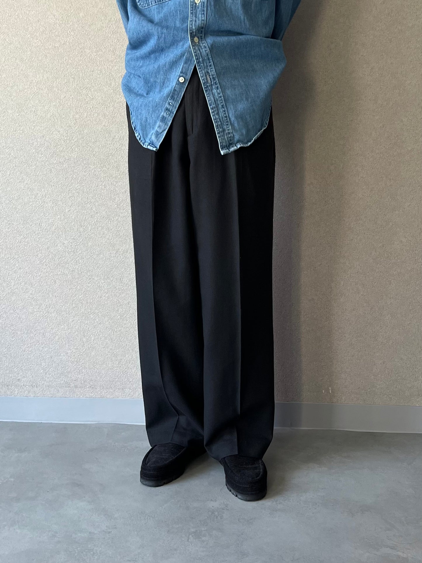 90's〜 claiborne linen slacks