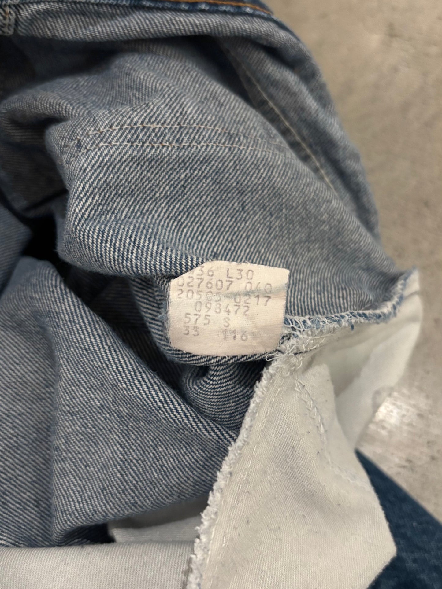 80's Levi's 505 denim pants "Made in USA"