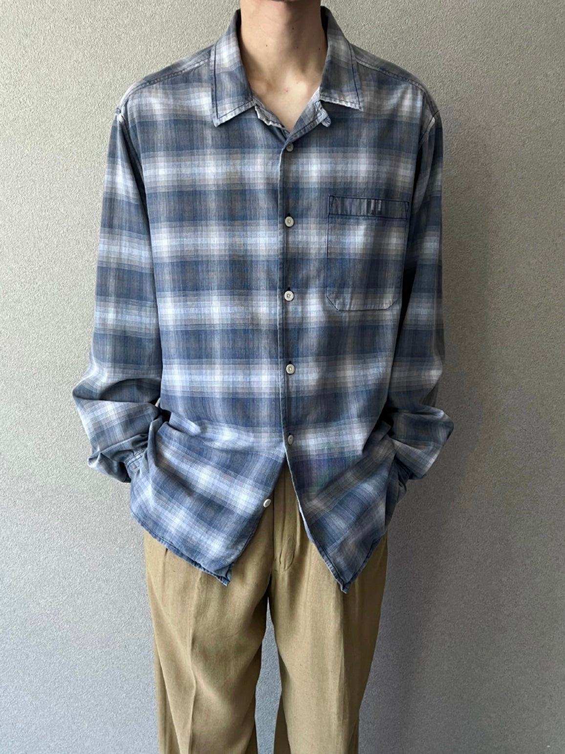 90's Levi's open collor shirt