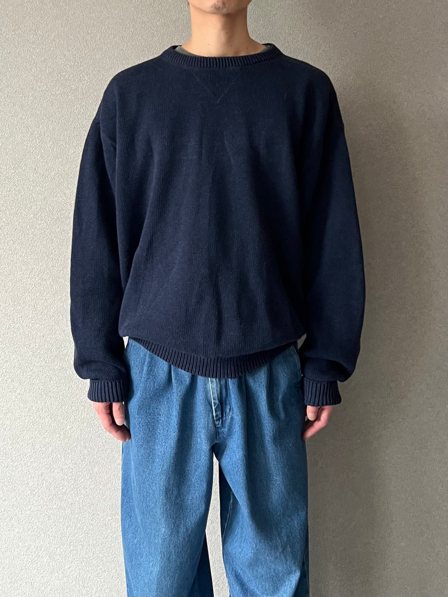 00's croft & barrow cotton knit sweater