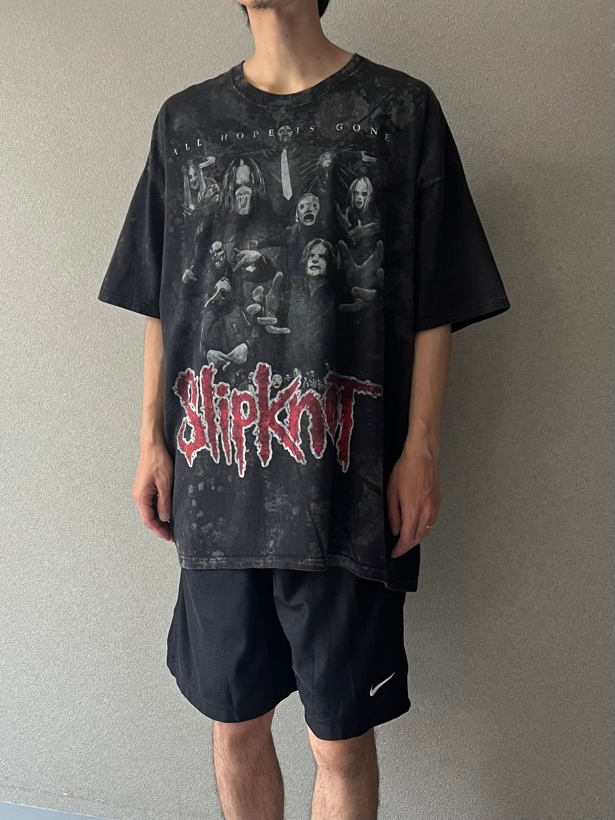 10's Slipknot allover print t-shirt