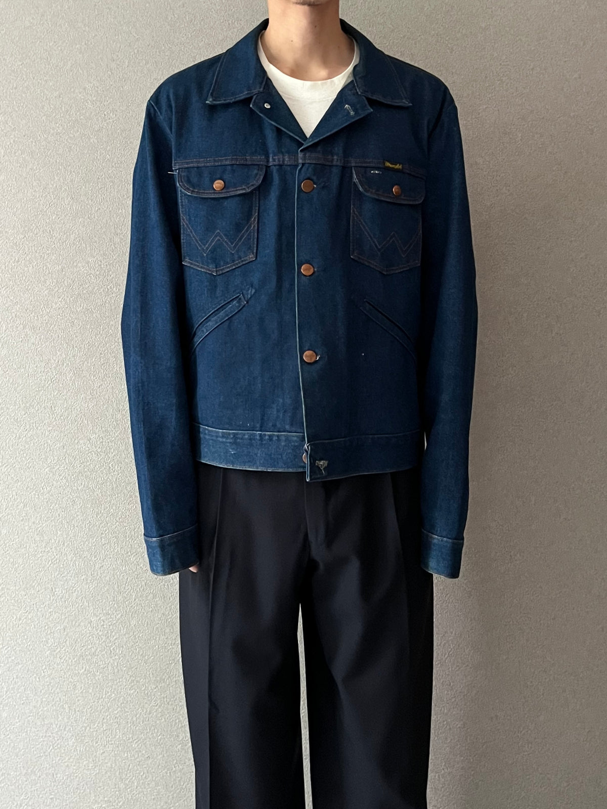 80's Wrangler 74126NV denim jacket “Made in USA”