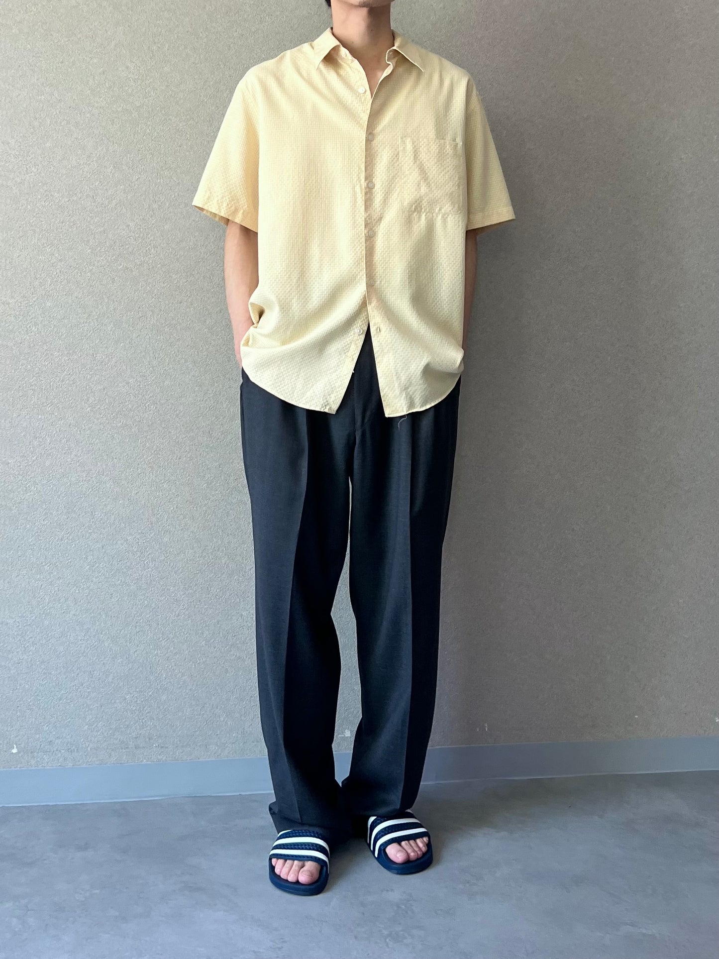 90's LAUREN RALPH LAUREN wool × cashmere slacks “Made in CANADA”