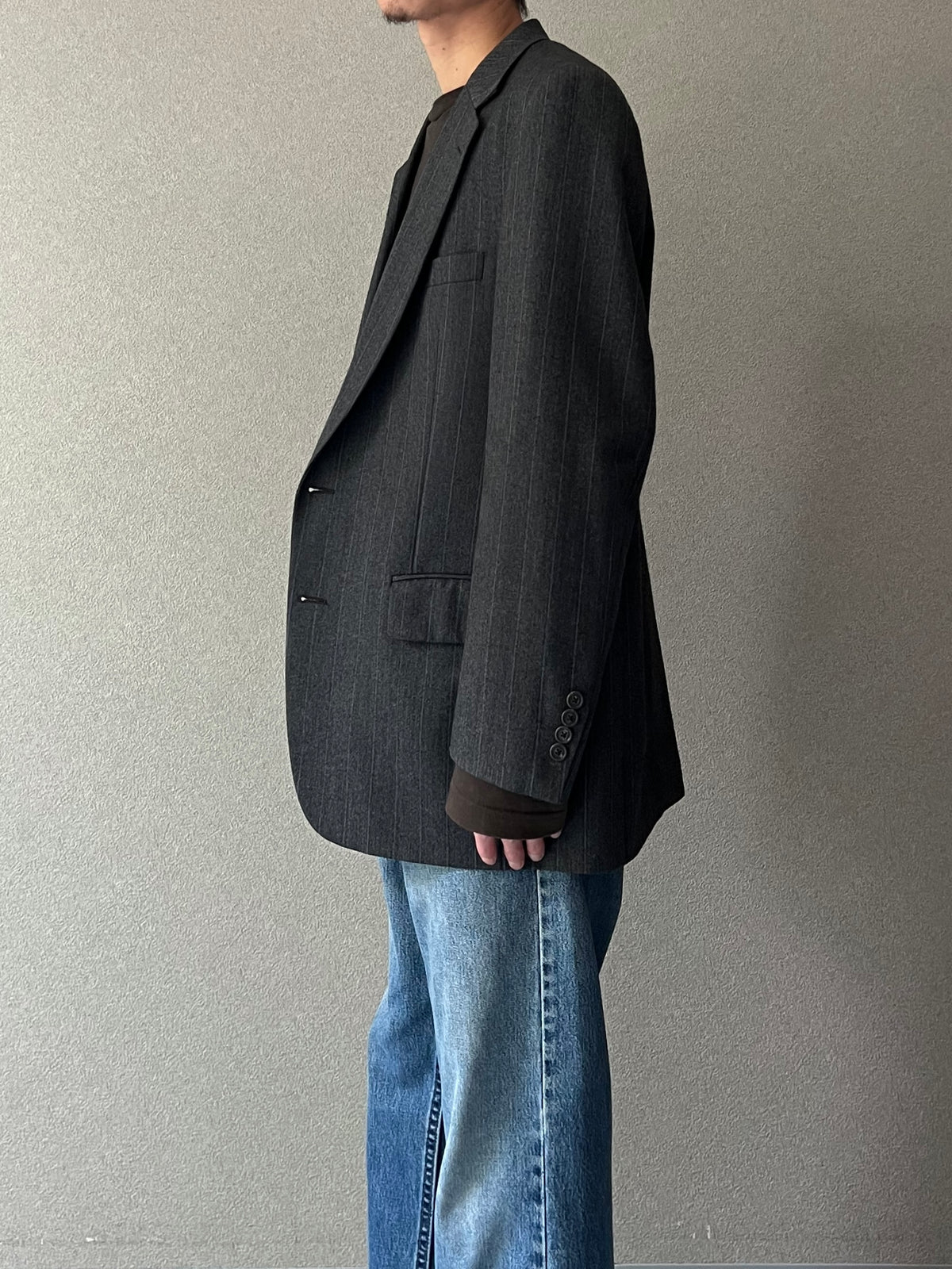 80's〜 Burberry's wool tailord jacket