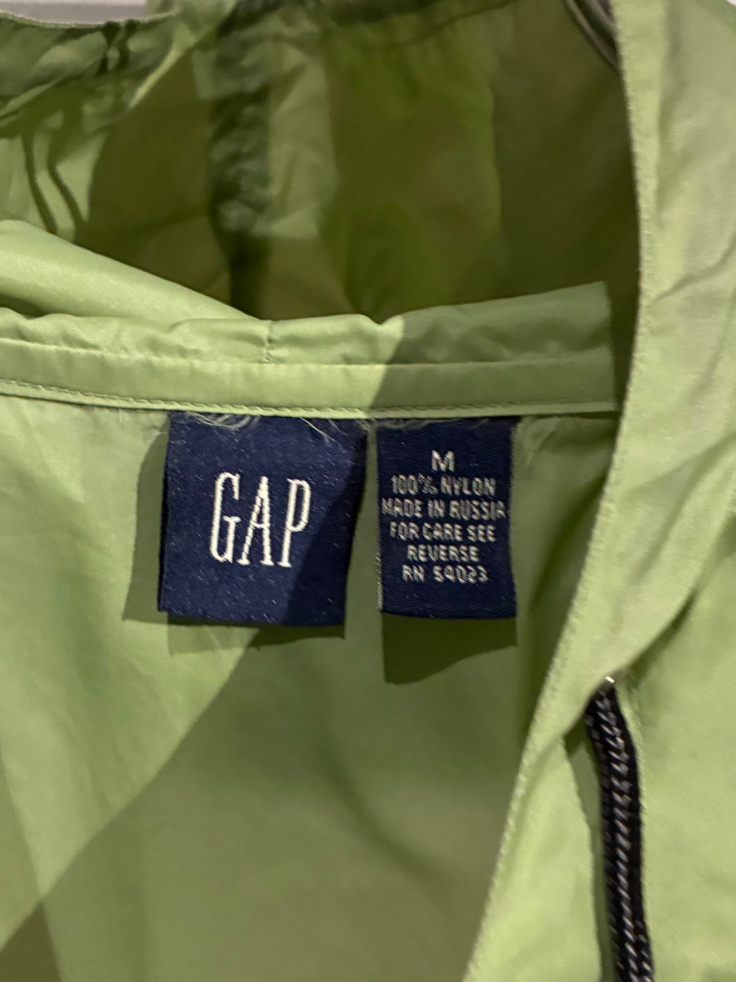 00's GAP nylon anorak “Made in RUSSIA”