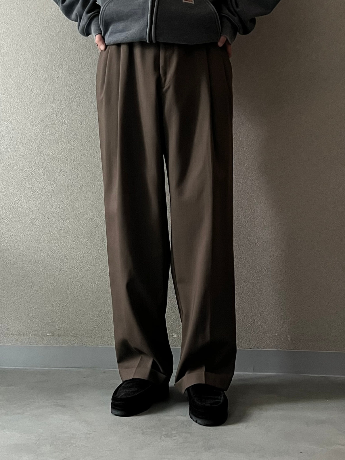 00's PRONTO-UOMO wool slacks