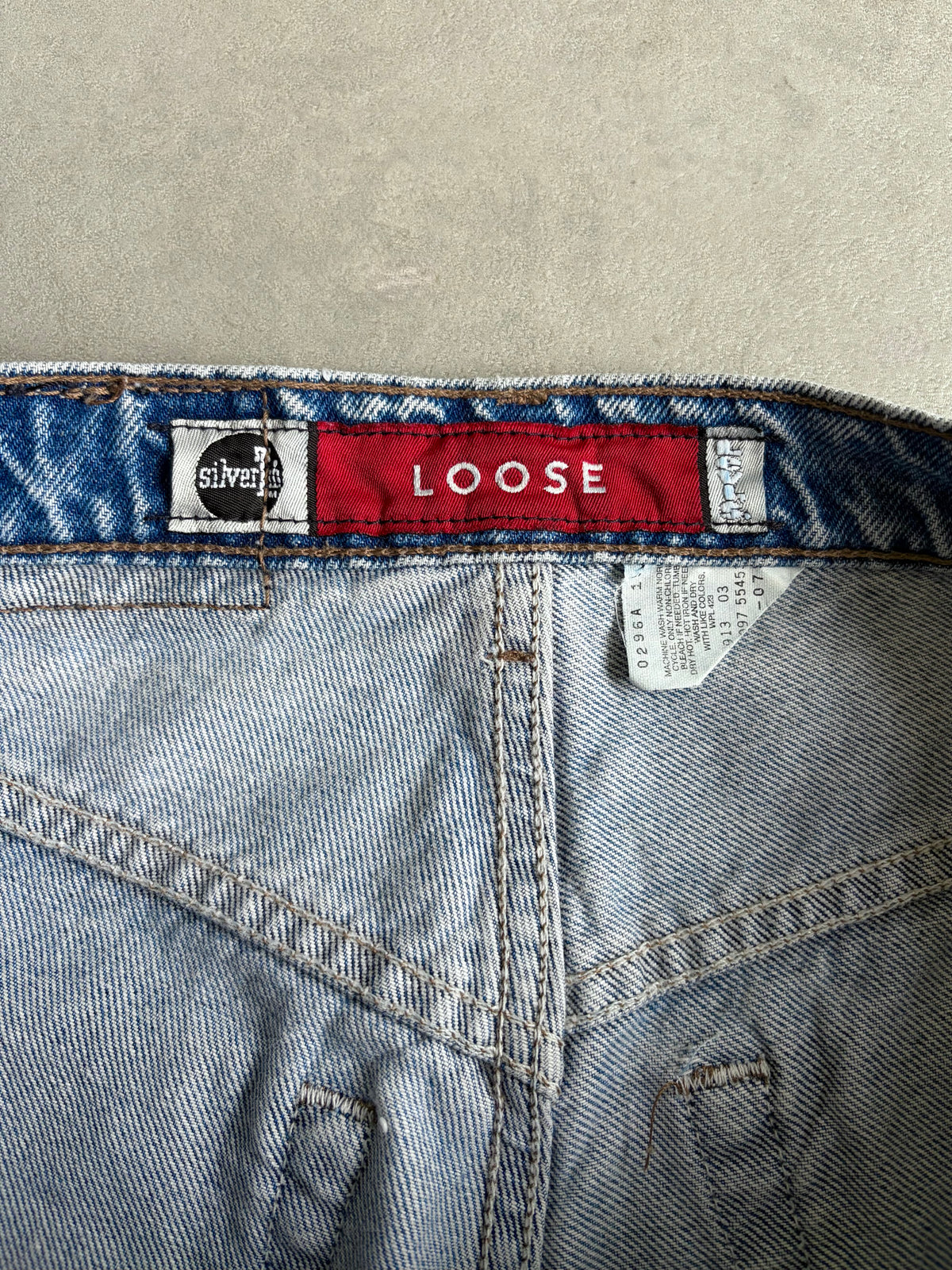 90's Levi's silverTab denim shorts “Made in USA”