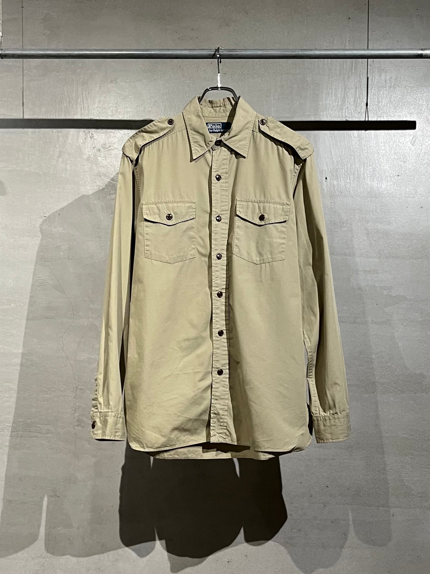 90's Polo Ralph Lauren safari shirt