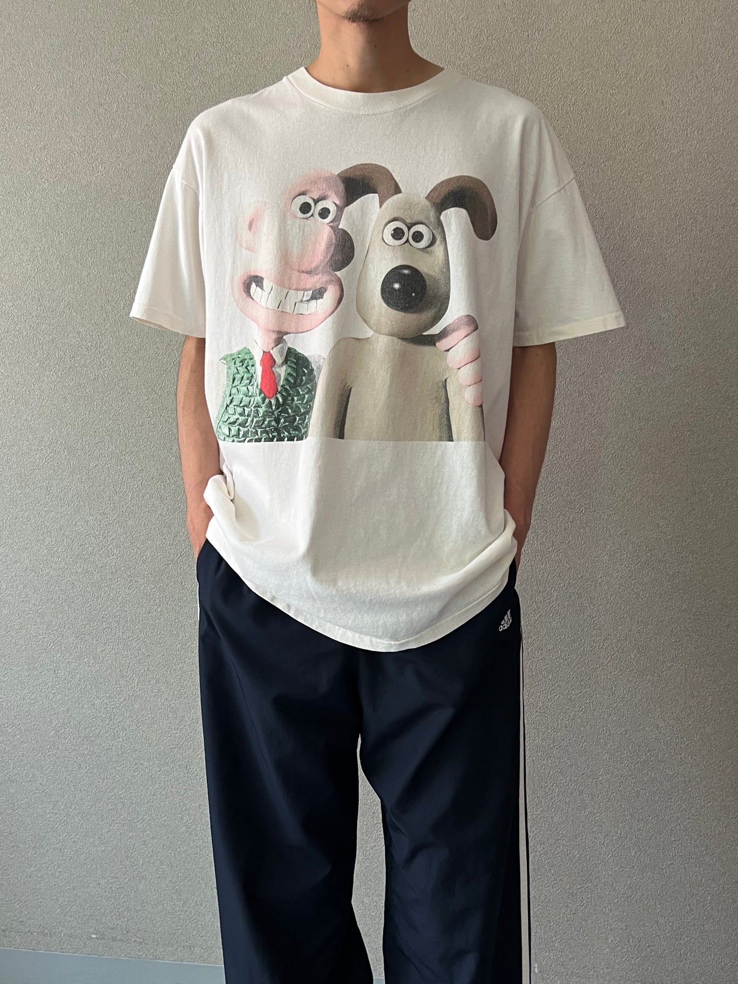 90's  Wallace & Gromit printed t-shirt “Made in USA”