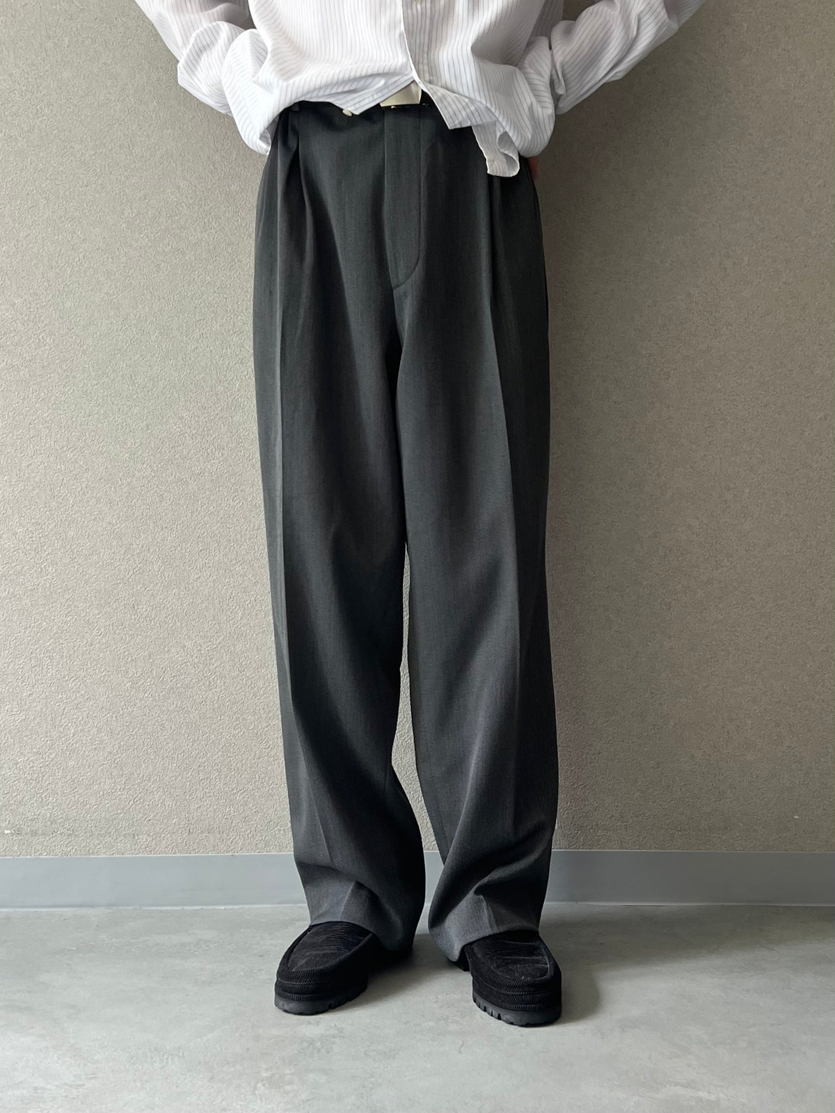 90's HUGO BOSS wool slacks