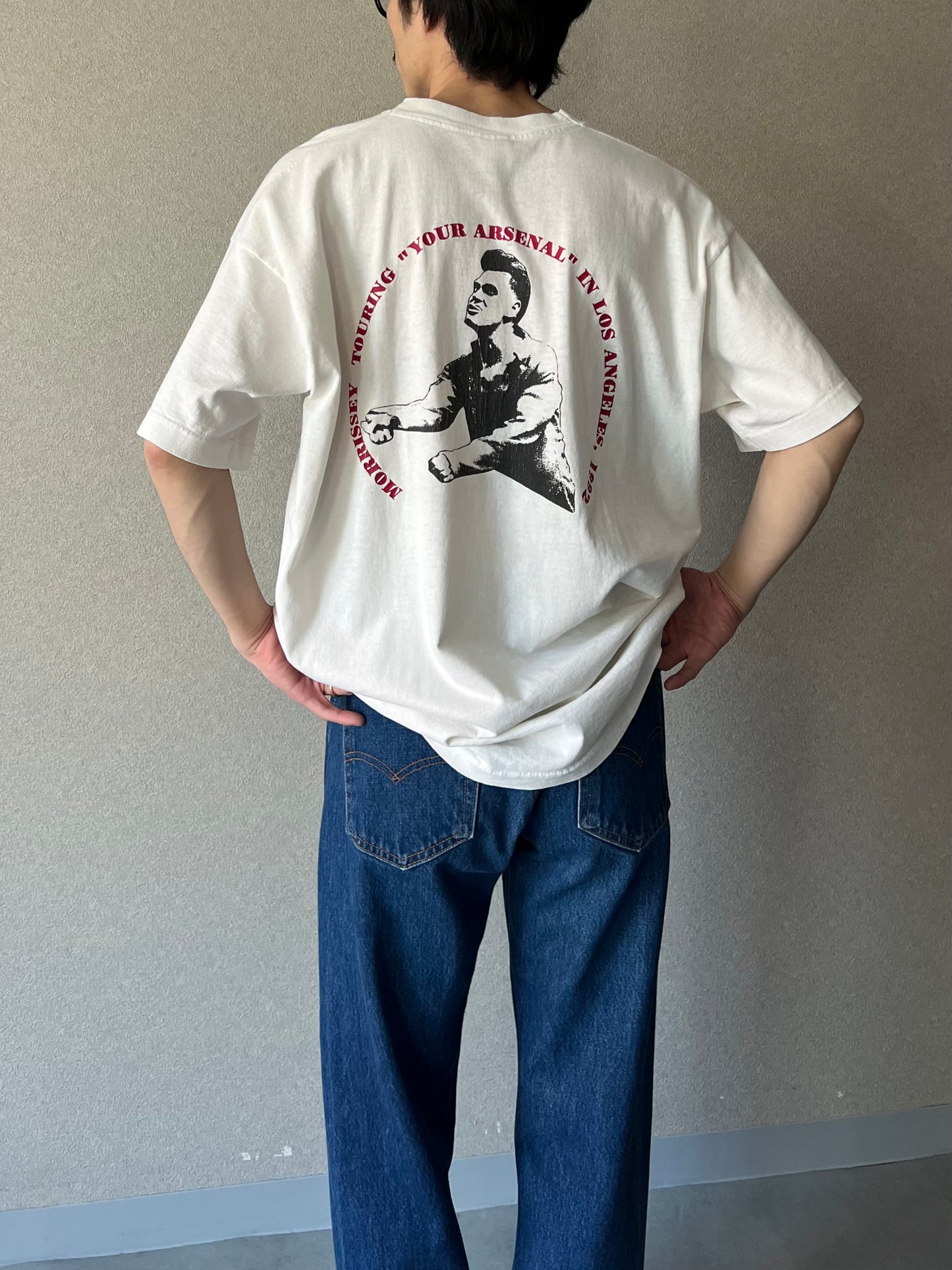 90's MORRISSEY music t-shirt “Made in USA”