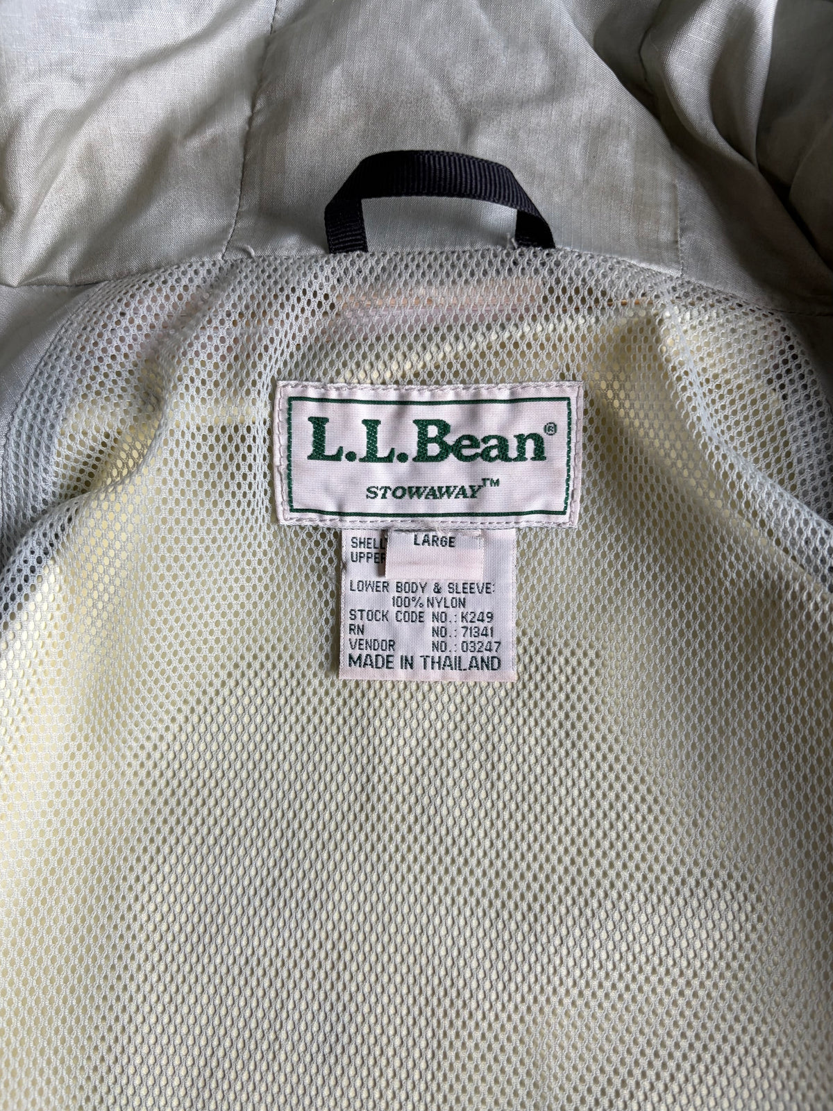 90's L.L.bean GORE-TEX nylon coat