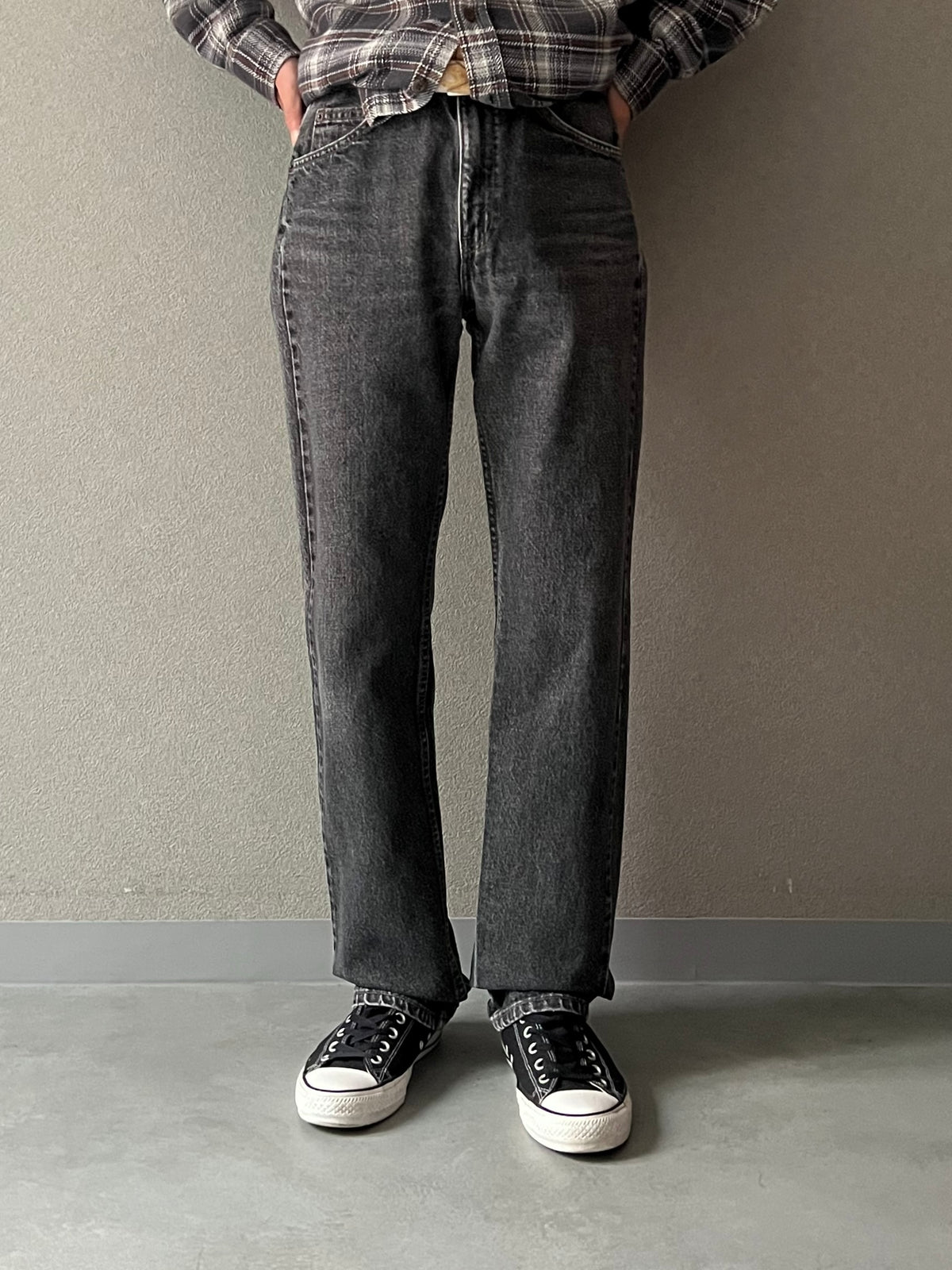 90's Levi's 505 denim pants “Yarn dyed”