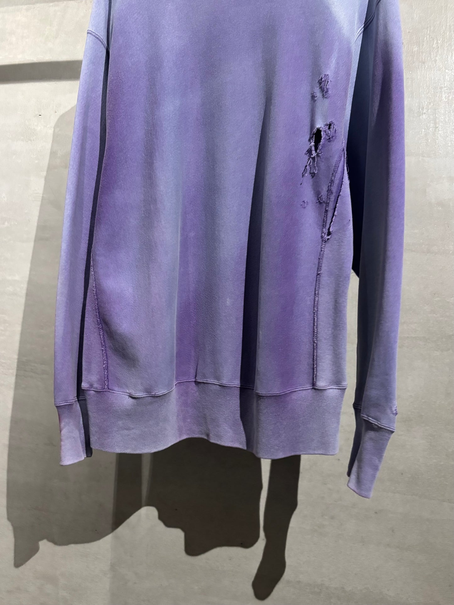 90's Champion marble dyeing REVERSE WEAVE