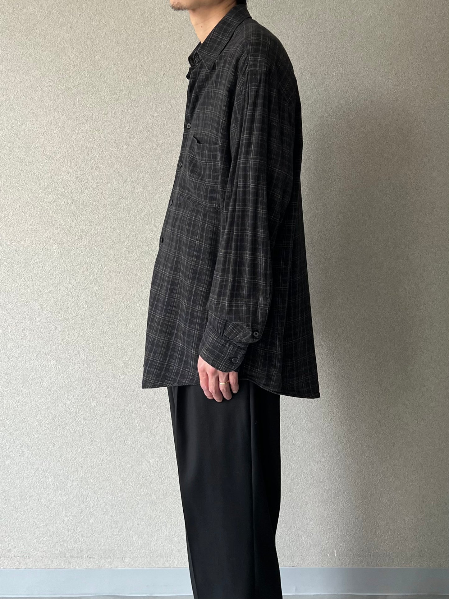 90's PERRY ELLIS rayon shirt