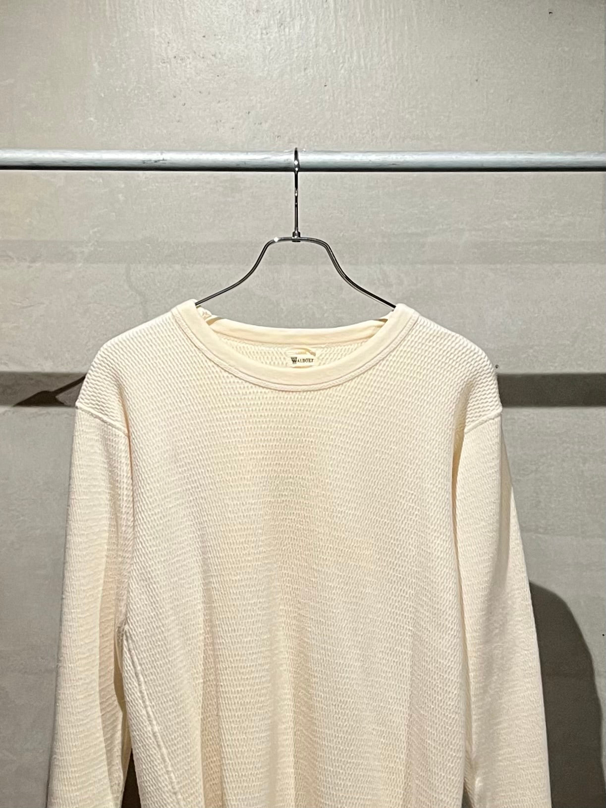 60's WALDORF L/S thermal shirt “Made in USA”