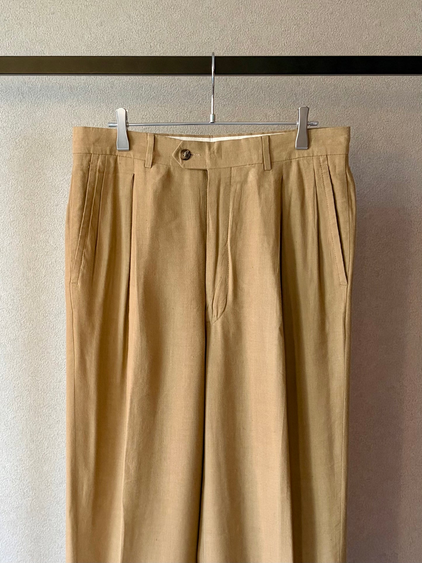 90's Calvin Klein linen slacks