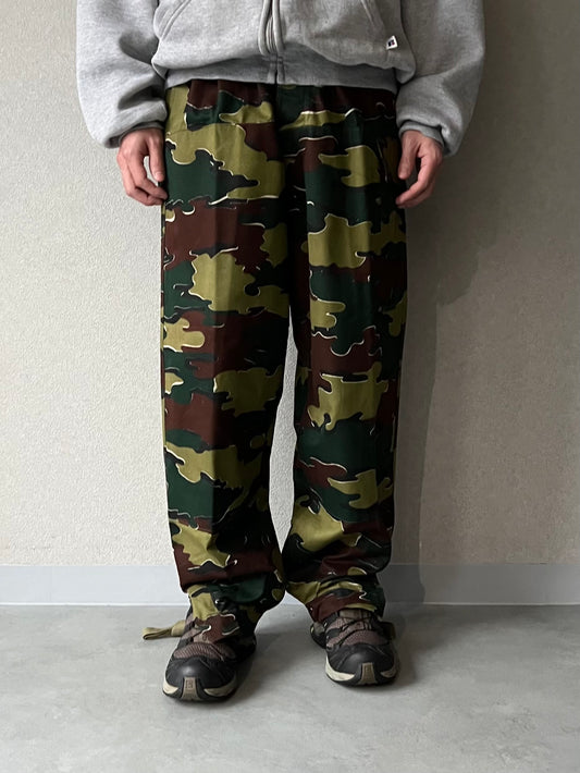 60's BELGIAN AIRFORCE M-58 jigsaw camo cargo pants