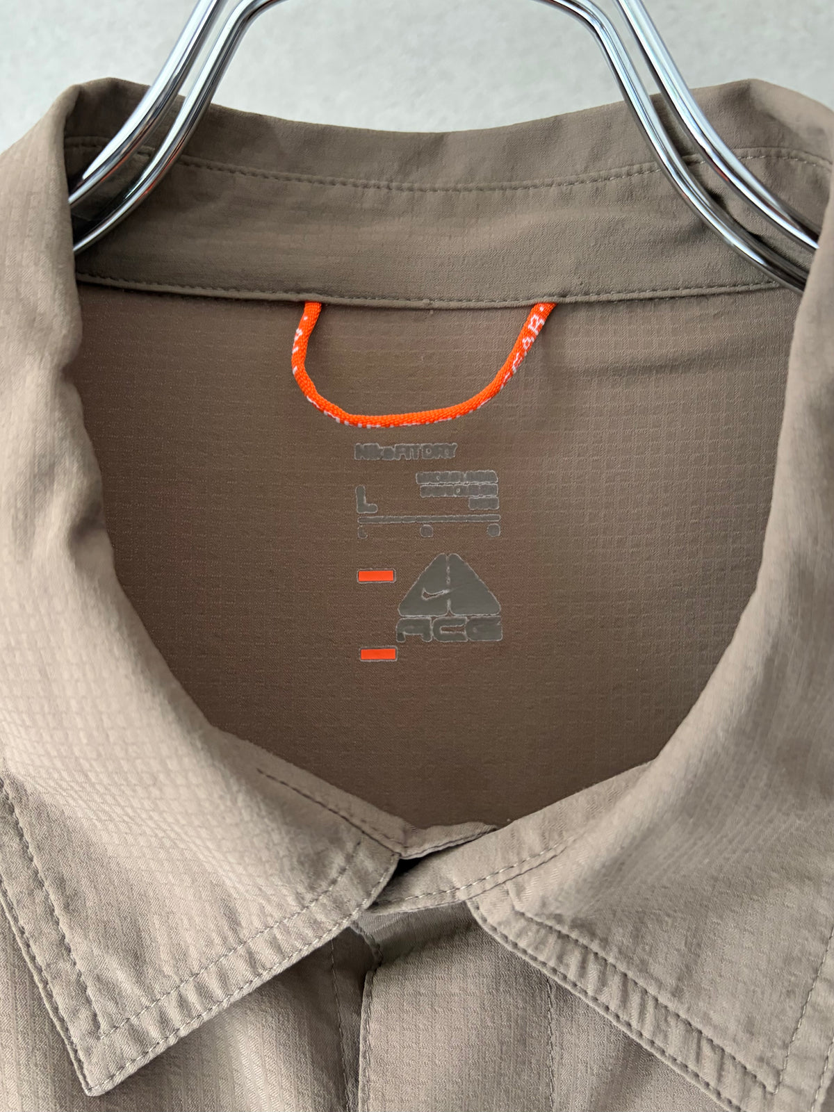 00's NIKE ACG nylon utility shirt