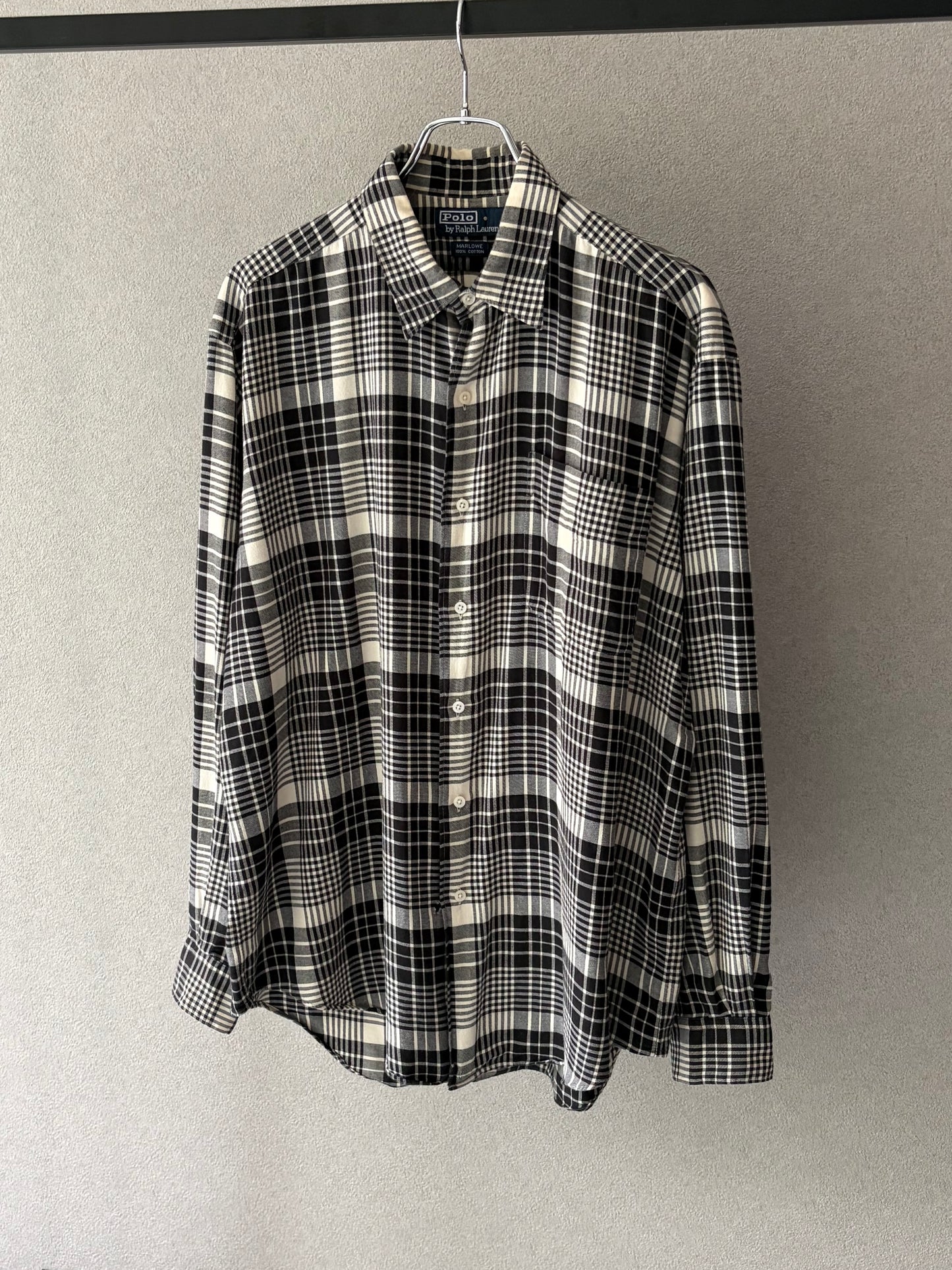 90's Polo Ralph Lauren flannel shirt “MARLOWE”