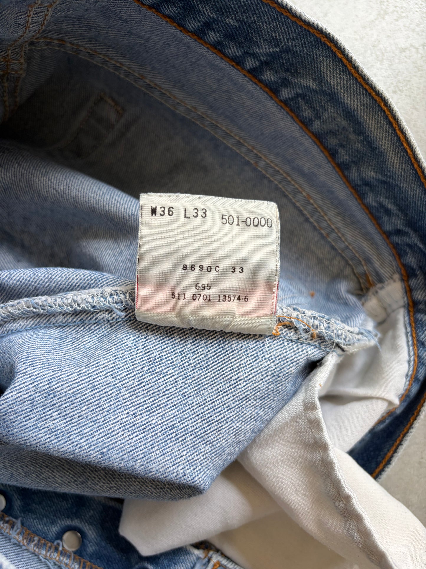 00's Levi's 501 denim pants “Made in USA”