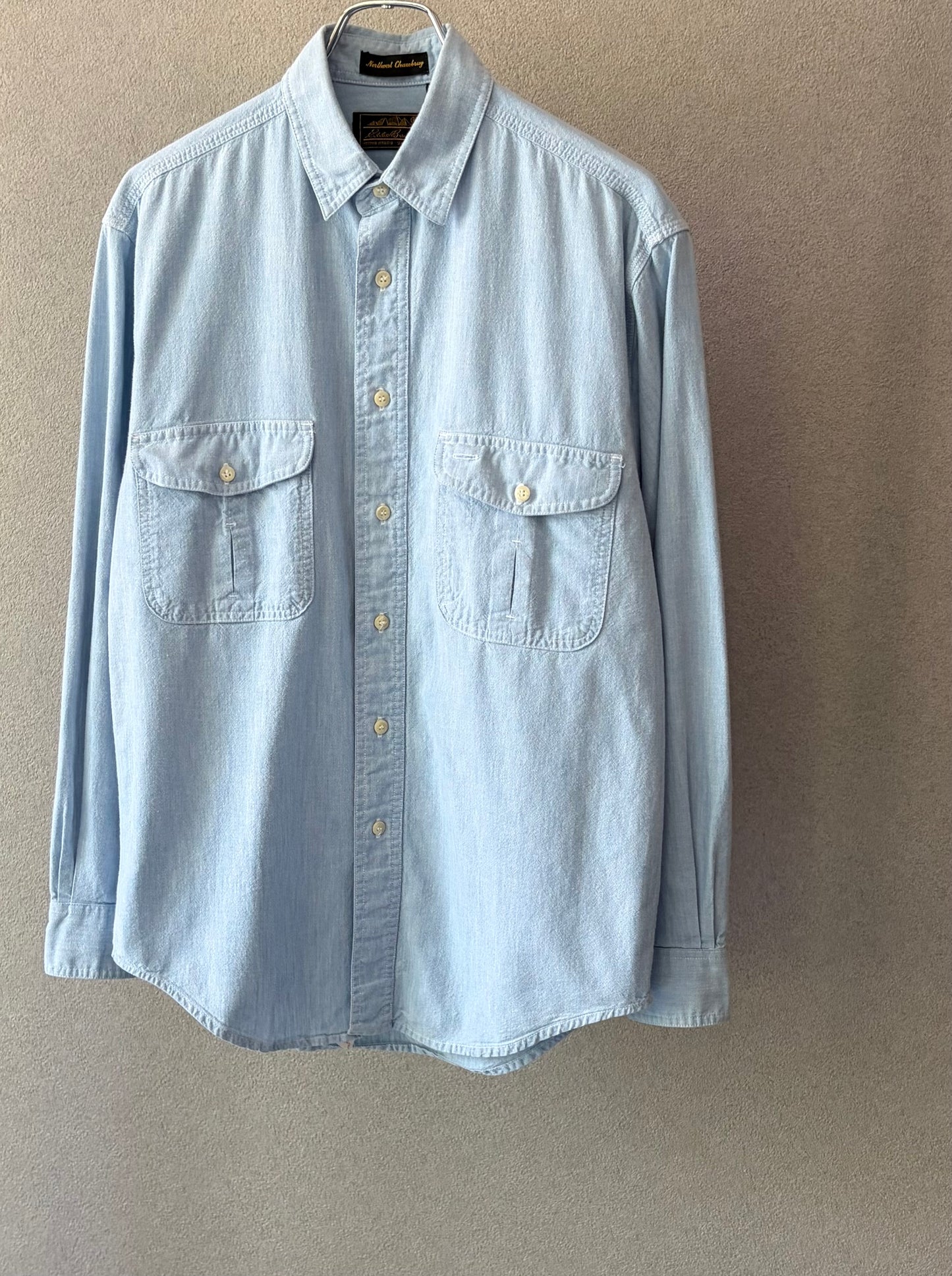 80's Eddie Bauer chambray shirt