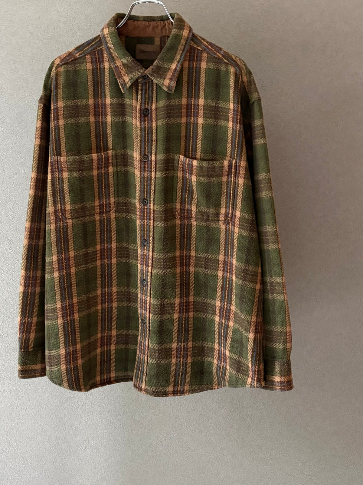 00's ST.JOHN'S BAY flannel shirt