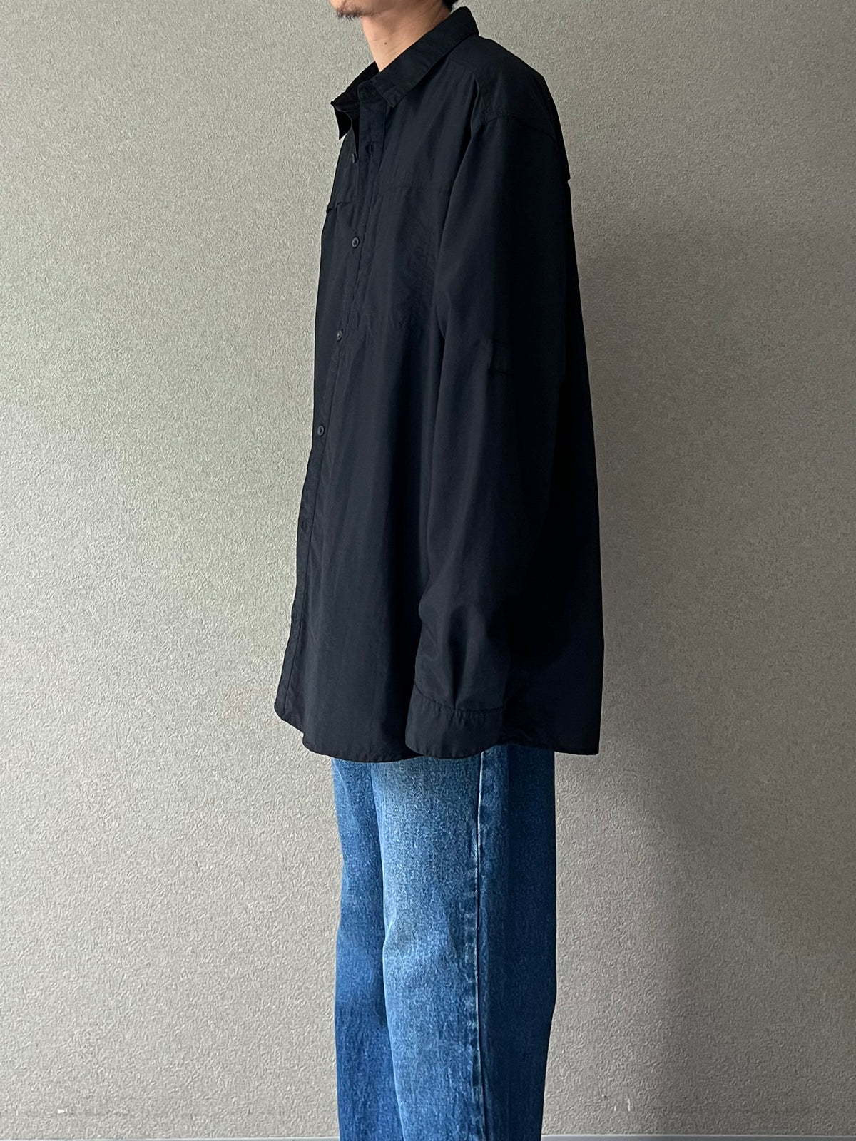00's MOUNTAIN HARDWARE nylon utility shirt