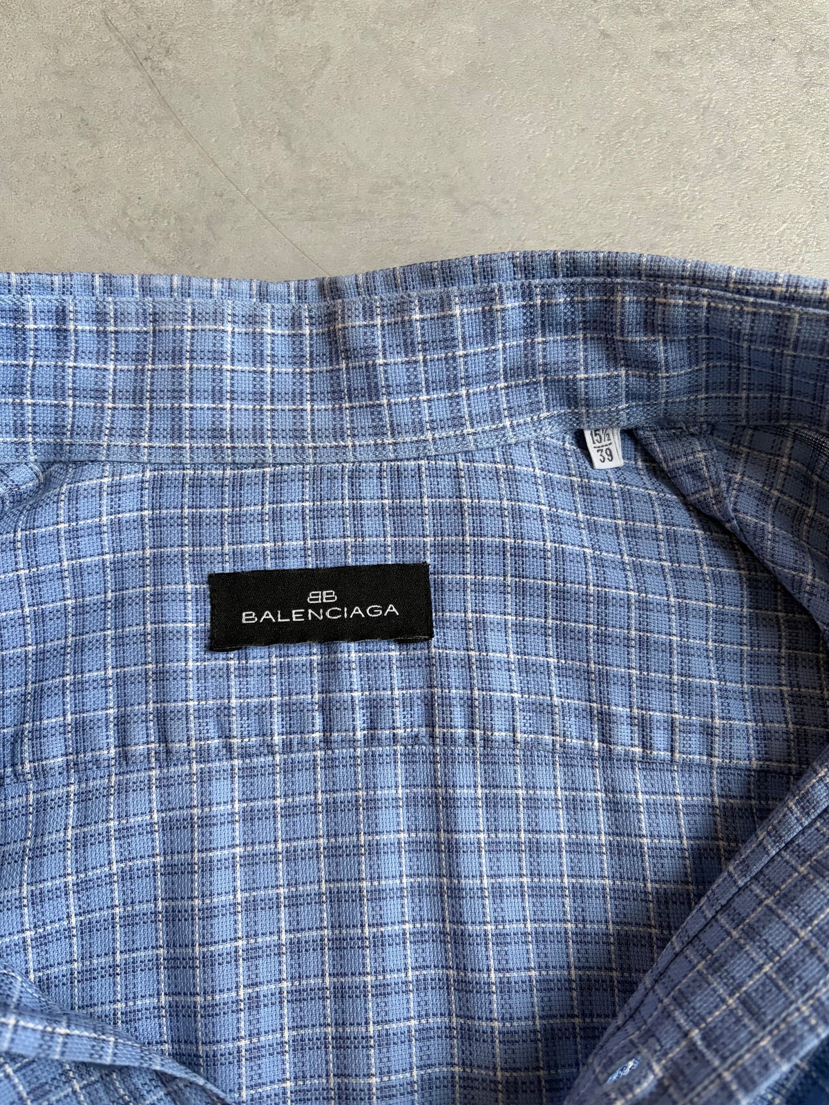 90's BALENCIAGA BD shirt