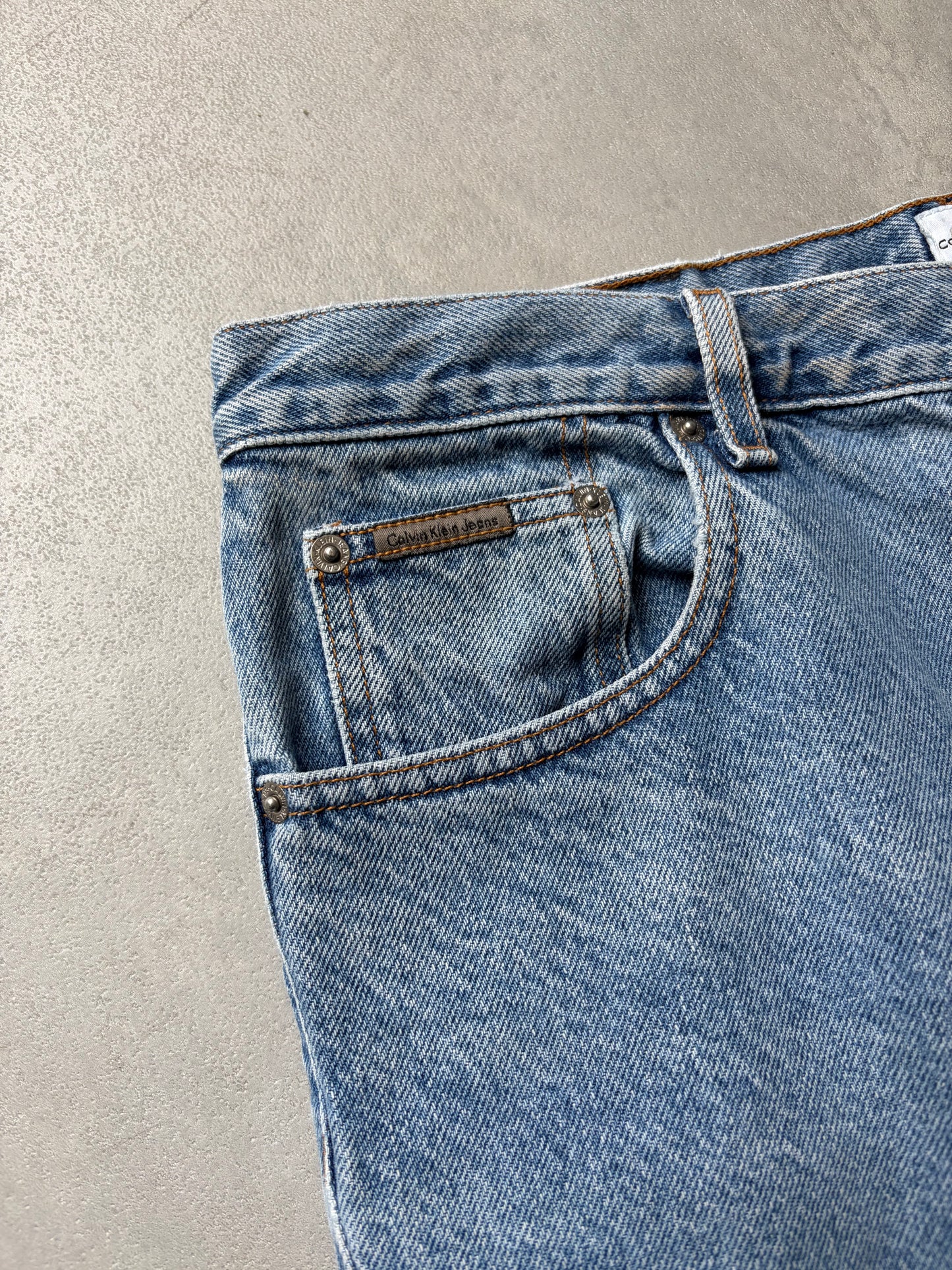 00's Calvin Klein demim pants