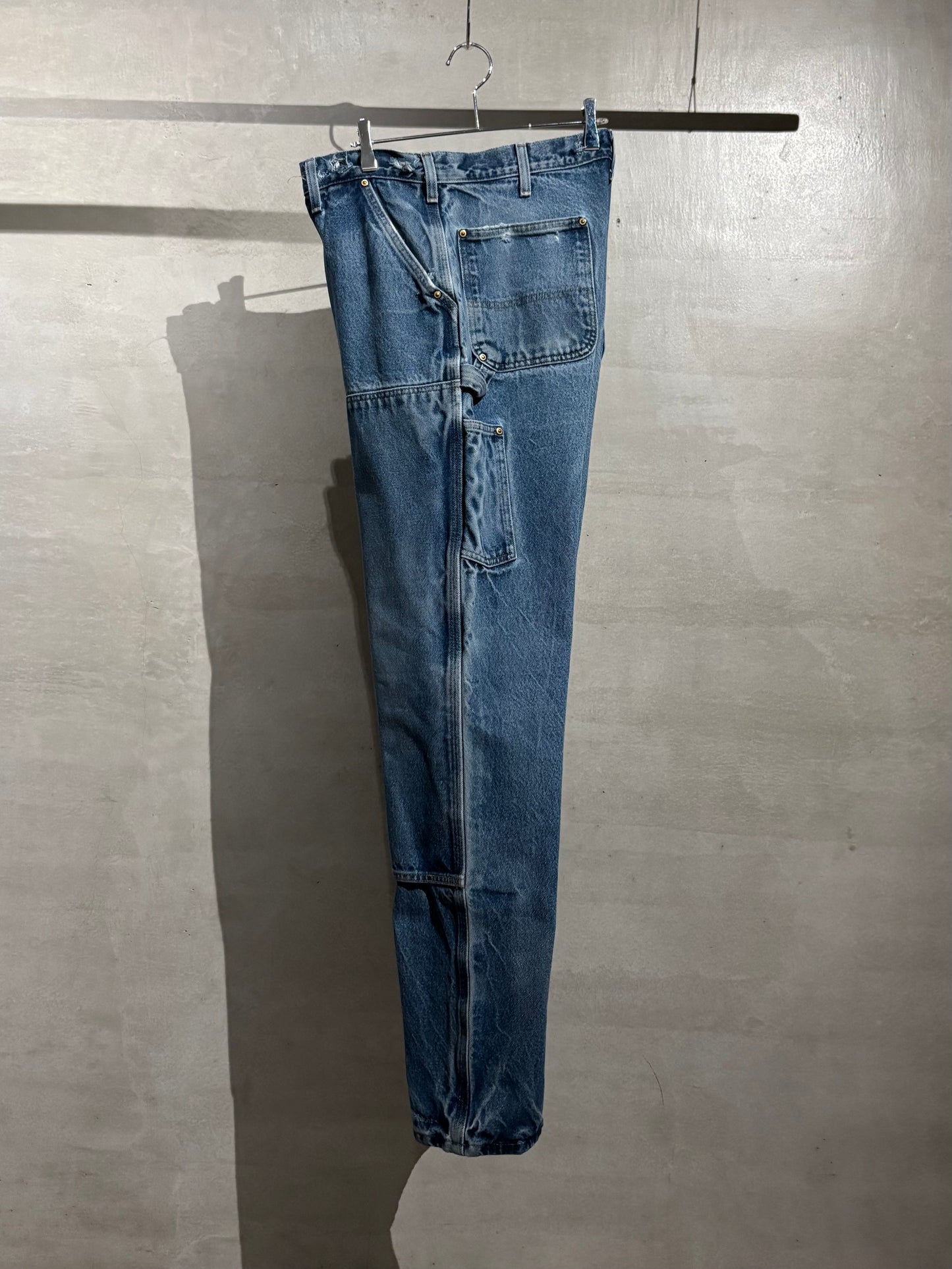 00's carhartt denim double knee  painter pants