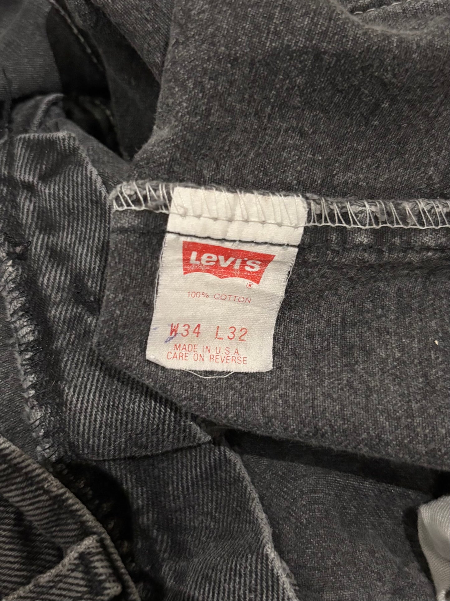 90's Levi's 506 denim pants "Made in USA"