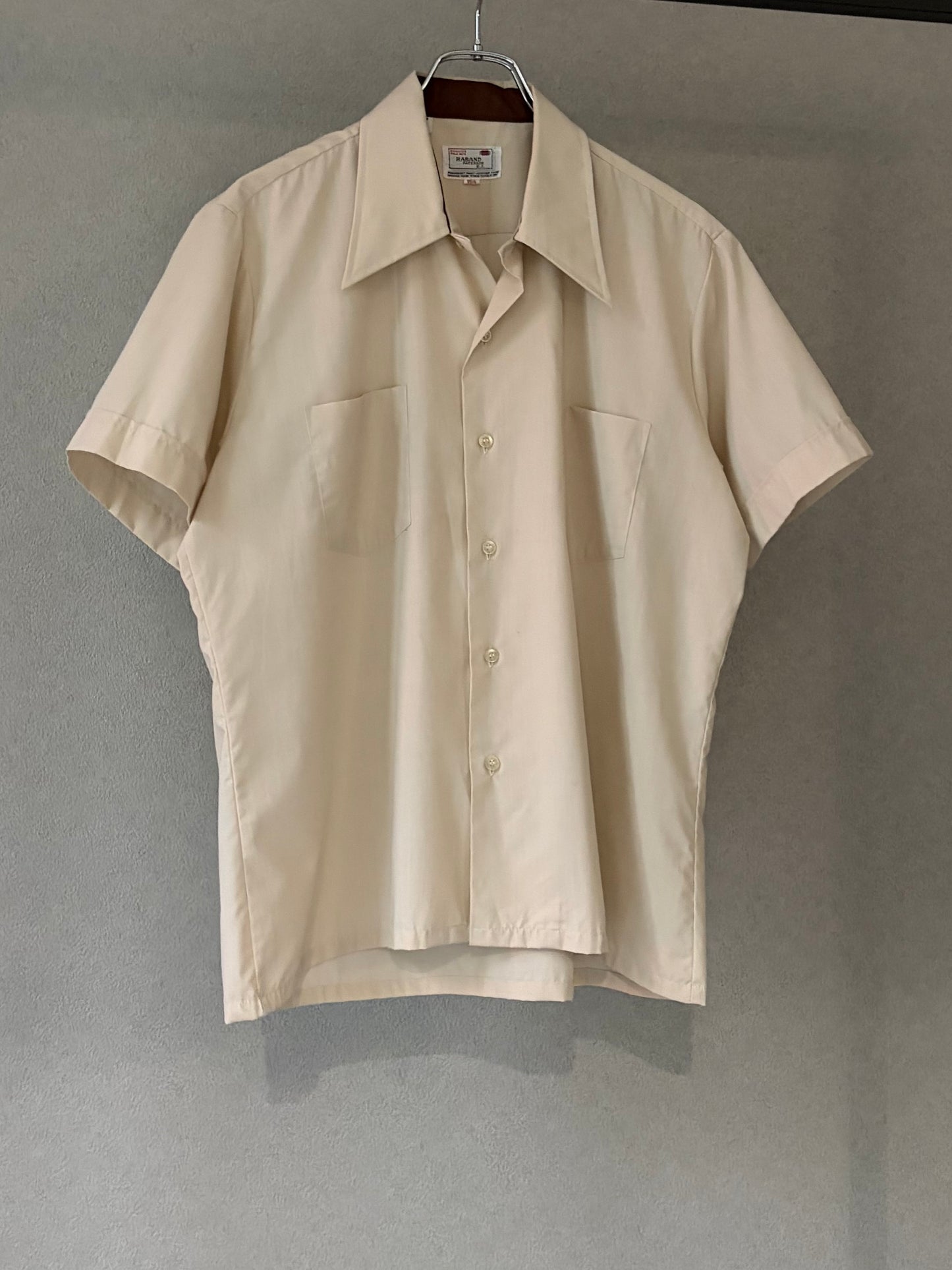 70's〜 HABAND S/S open collar shirt