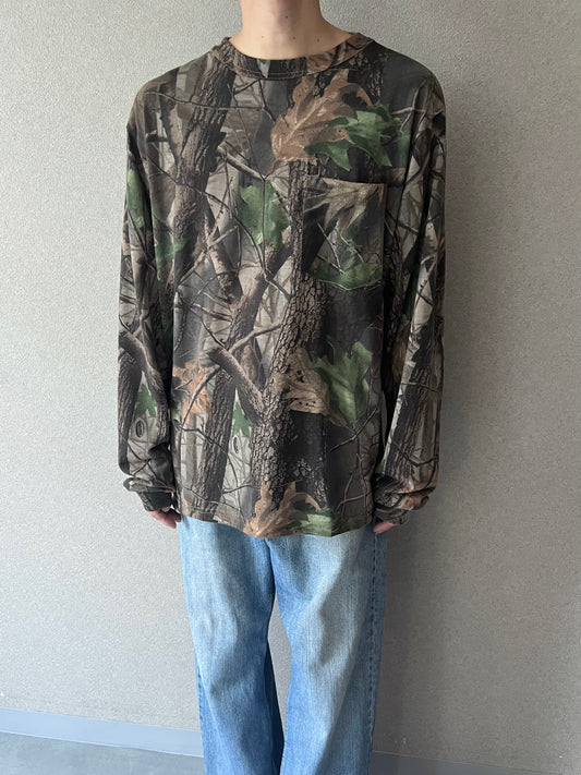 00's TRAIL CREST realtree patterned L/S t-shirt