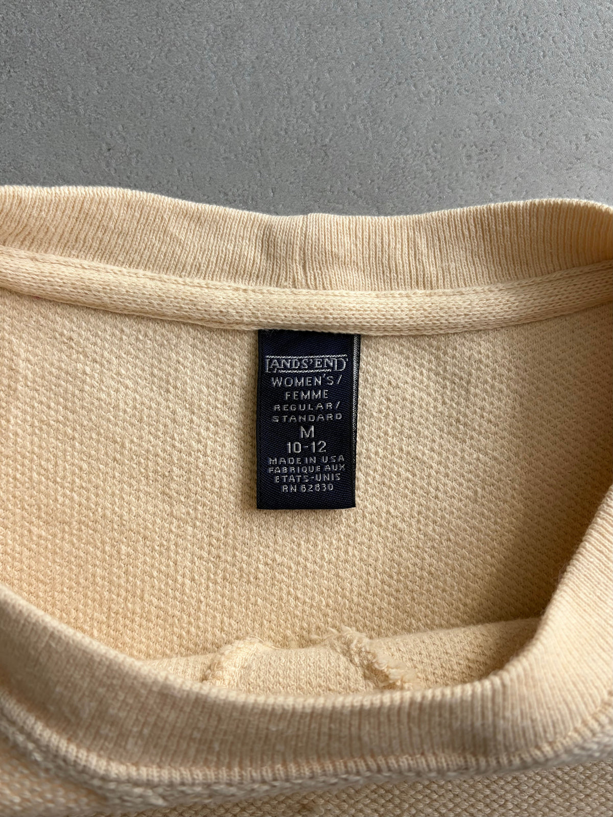 90's LANDS' END kanoko sweater “Made in USA”
