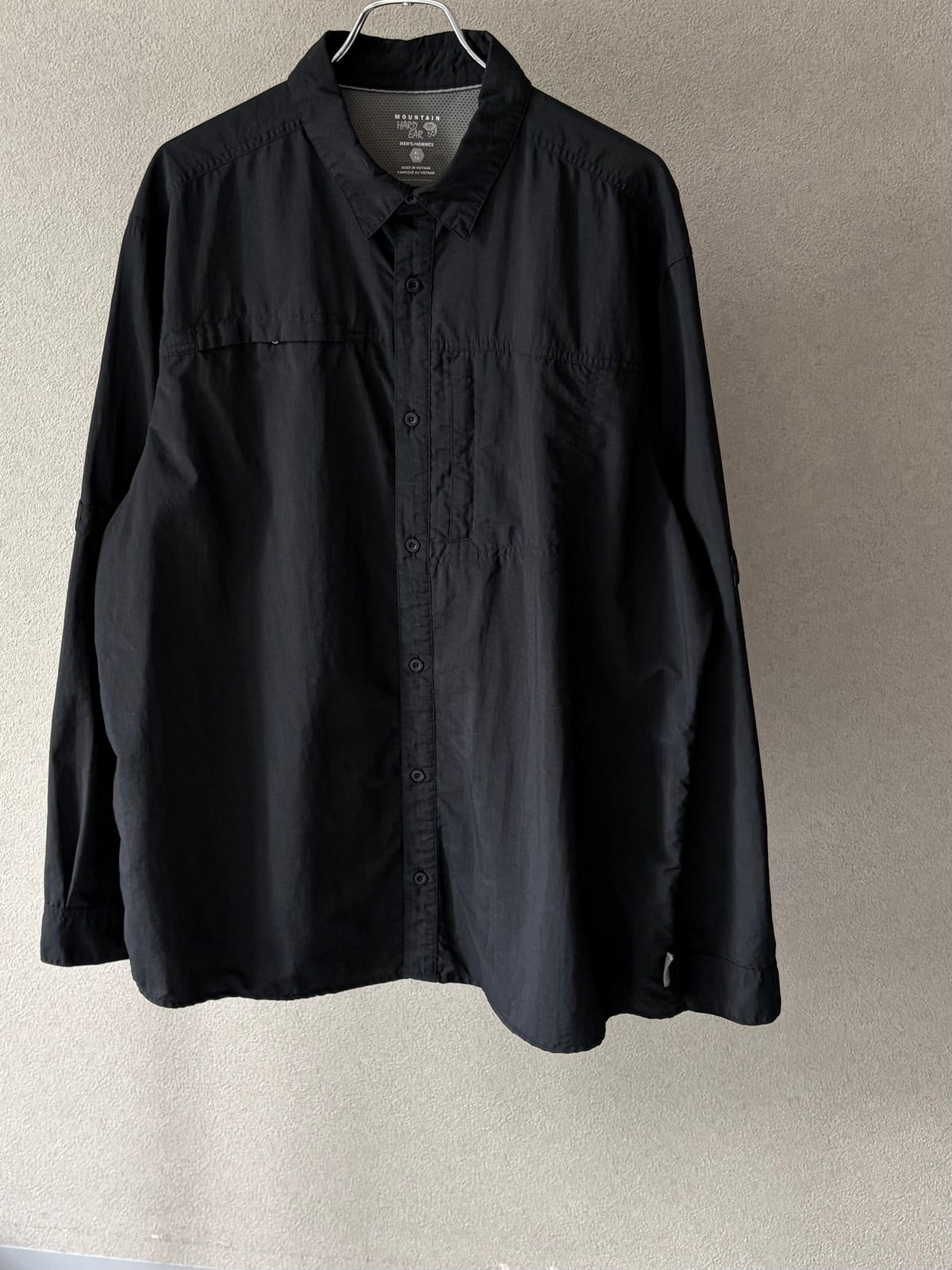 00's MOUNTAIN HARDWARE nylon utility shirt