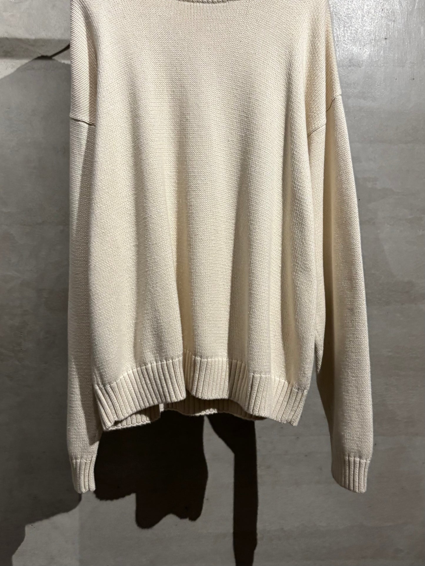 80's Eddie Bauer cotton knit sweater