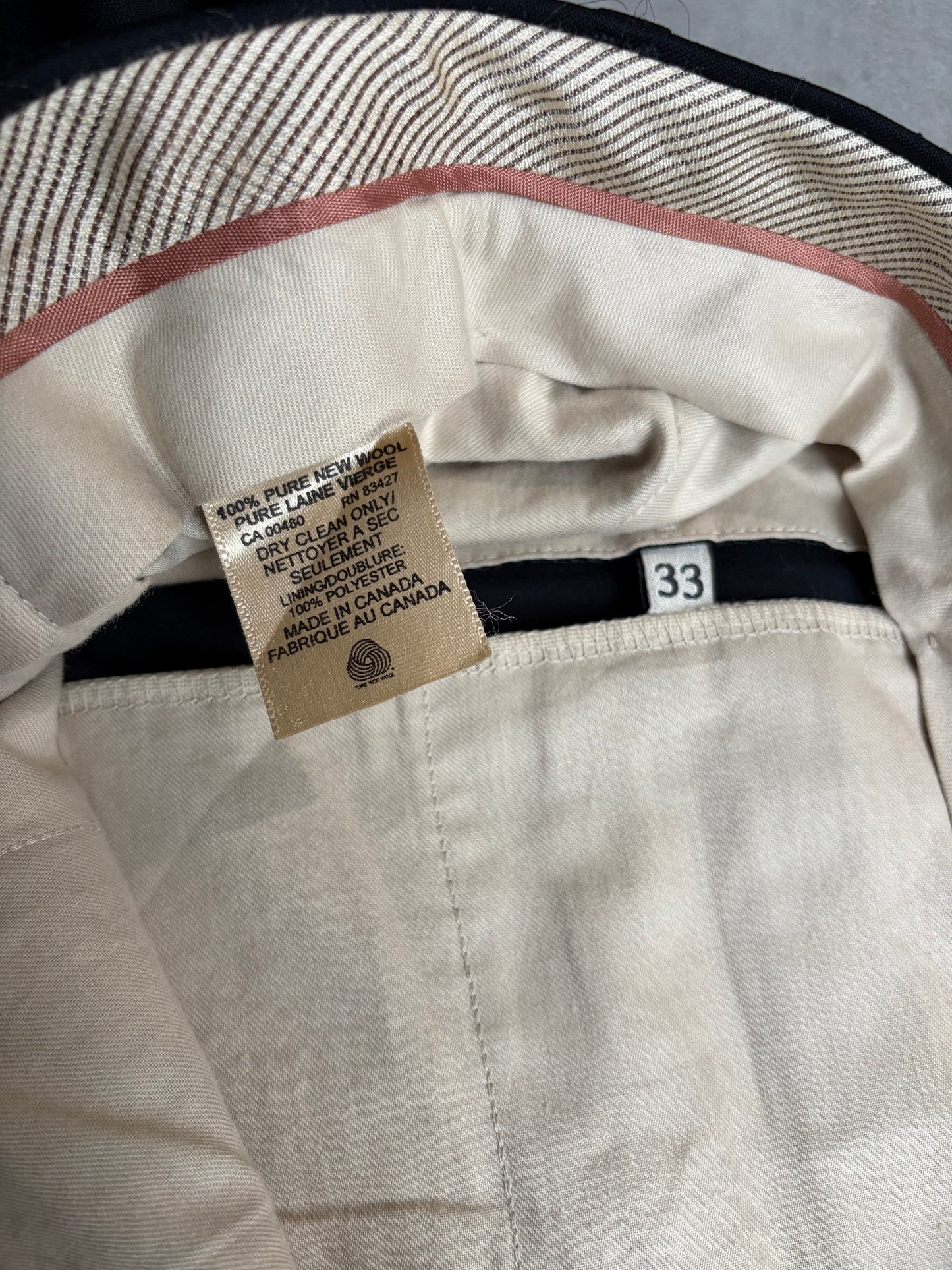 90's BALLIN wool slacks “Made in CANADA”