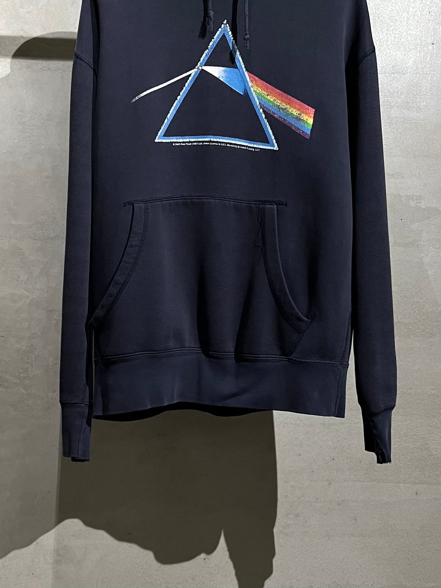 00's PINK FLOYD printed sweat hoodie