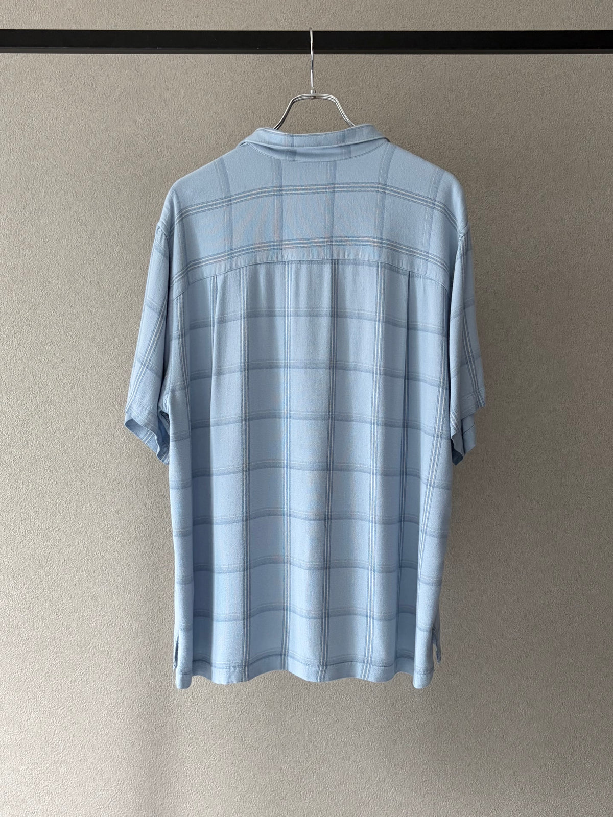 00's ARROW S/S open collar shirt