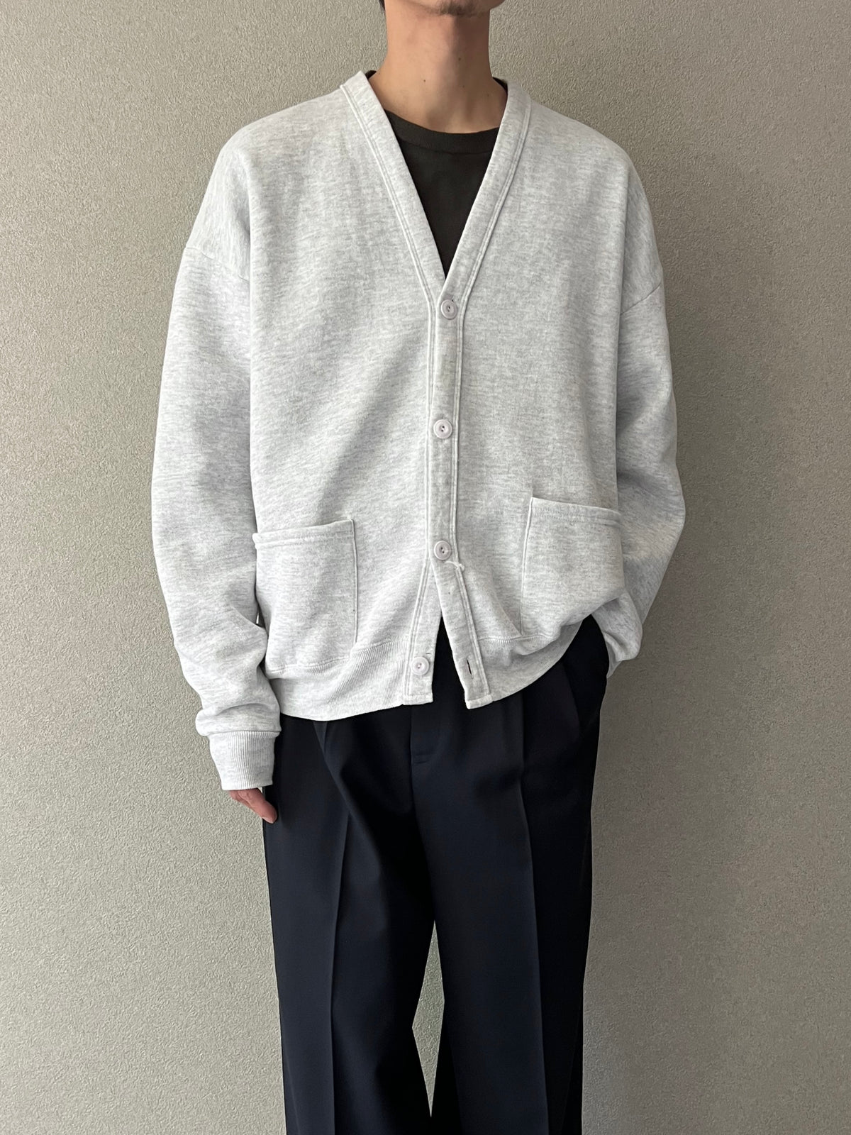 90's〜 JERZEES sweat cardigan