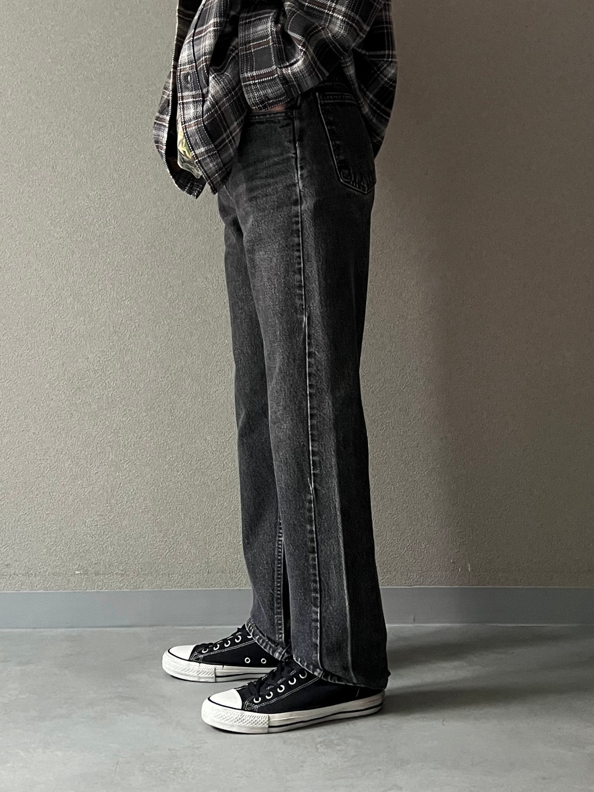 90's Levi's 505 denim pants “Yarn dyed”