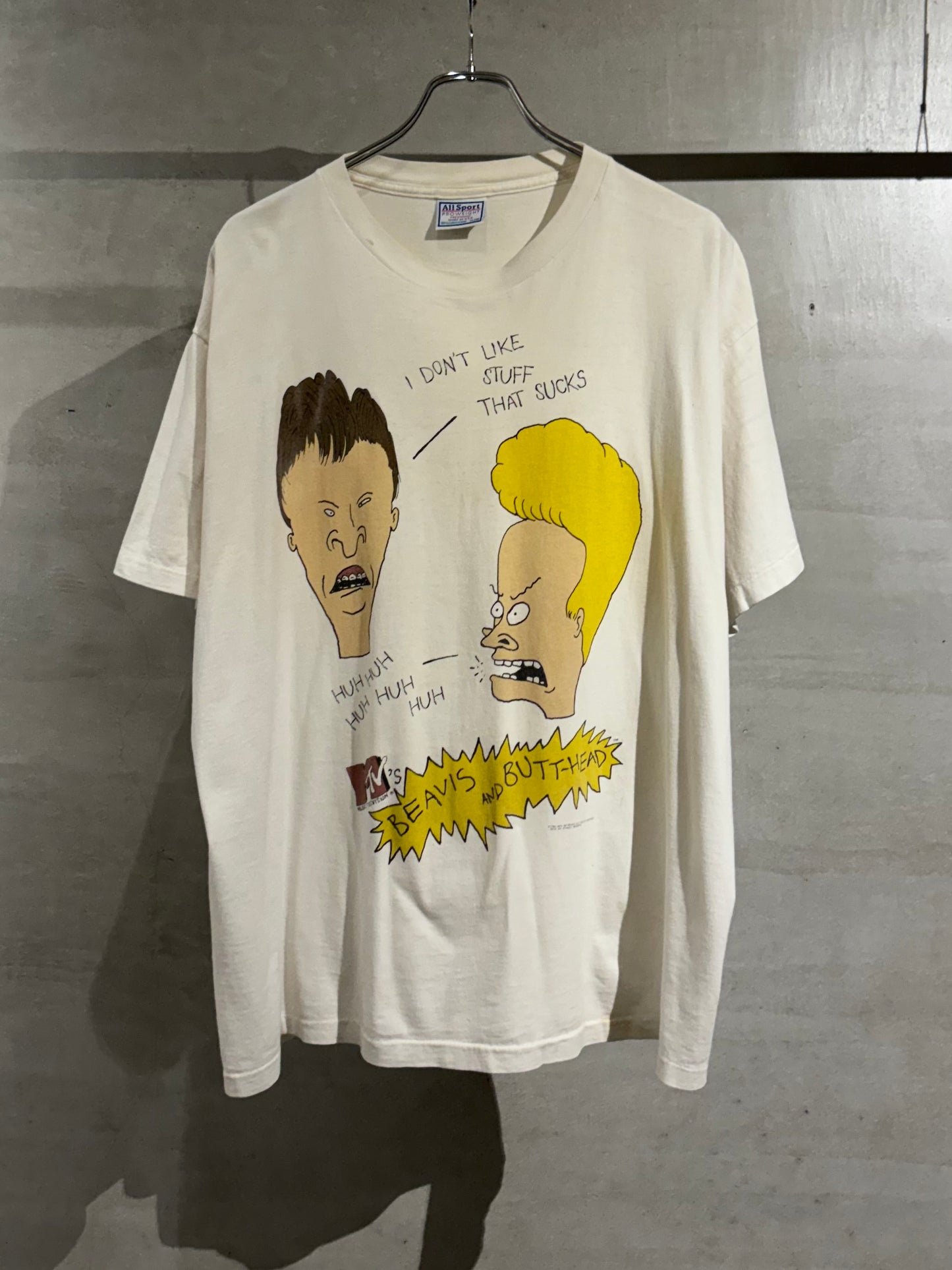 90's Beavis and Butt-Head printed t-shirt “Made in USA”