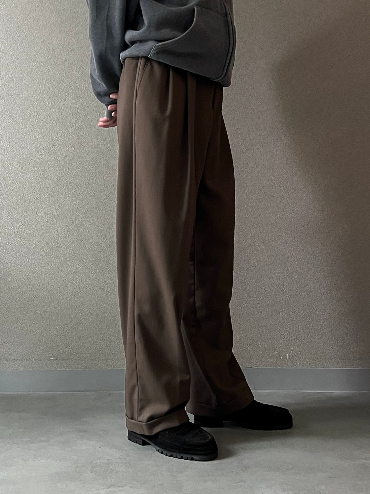 00's PRONTO-UOMO wool slacks