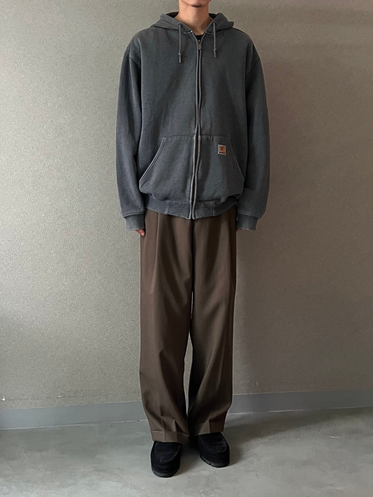 00's PRONTO-UOMO wool slacks